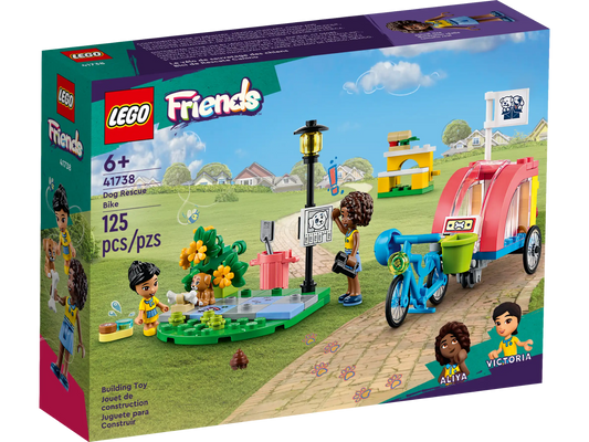 LEGO Friends Hunderettungsfahrrad (41738)