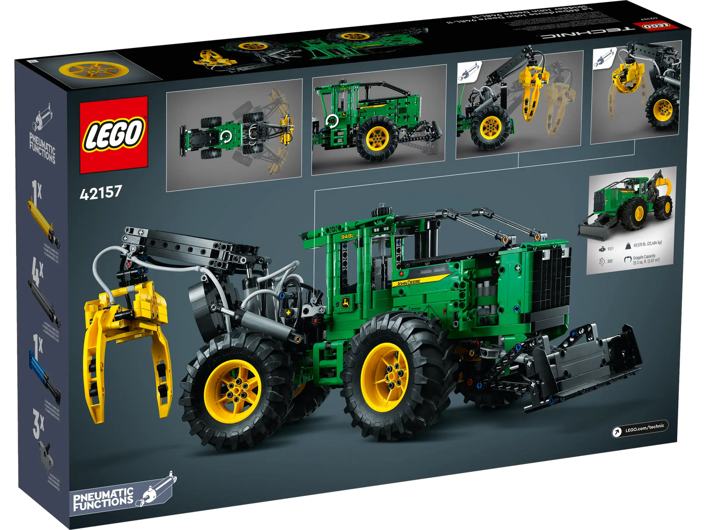 LEGO Technic John Deere 948L-II Skidder (42157)