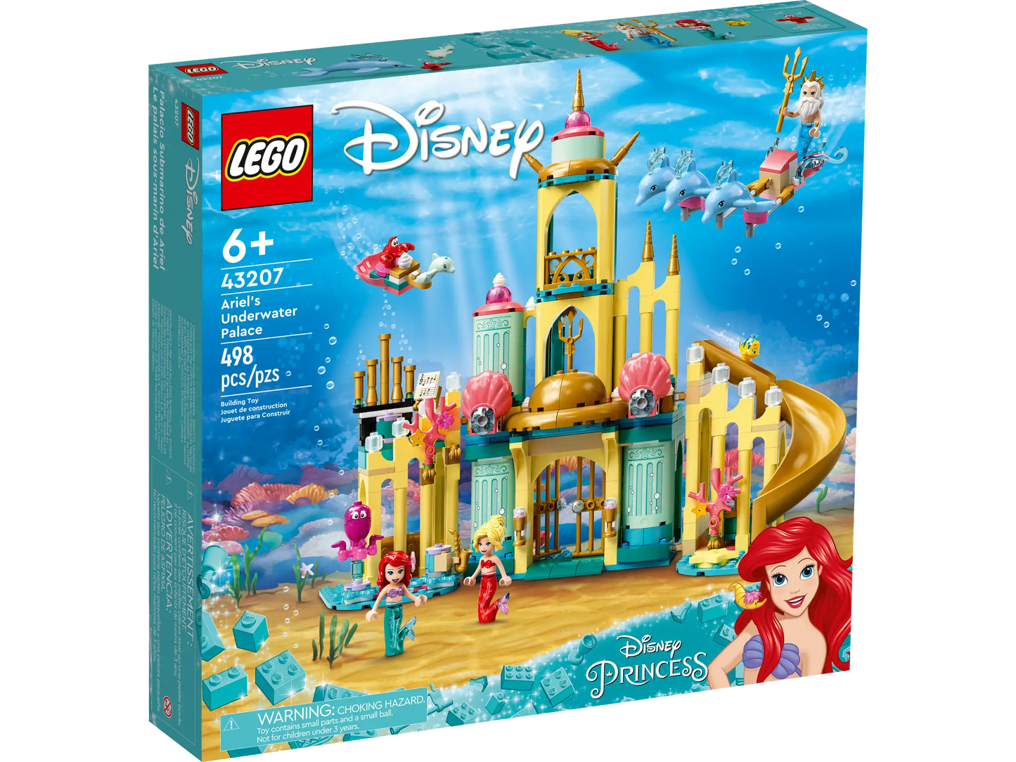 LEGO Disney Arielles Unterwasserschloss (43207)