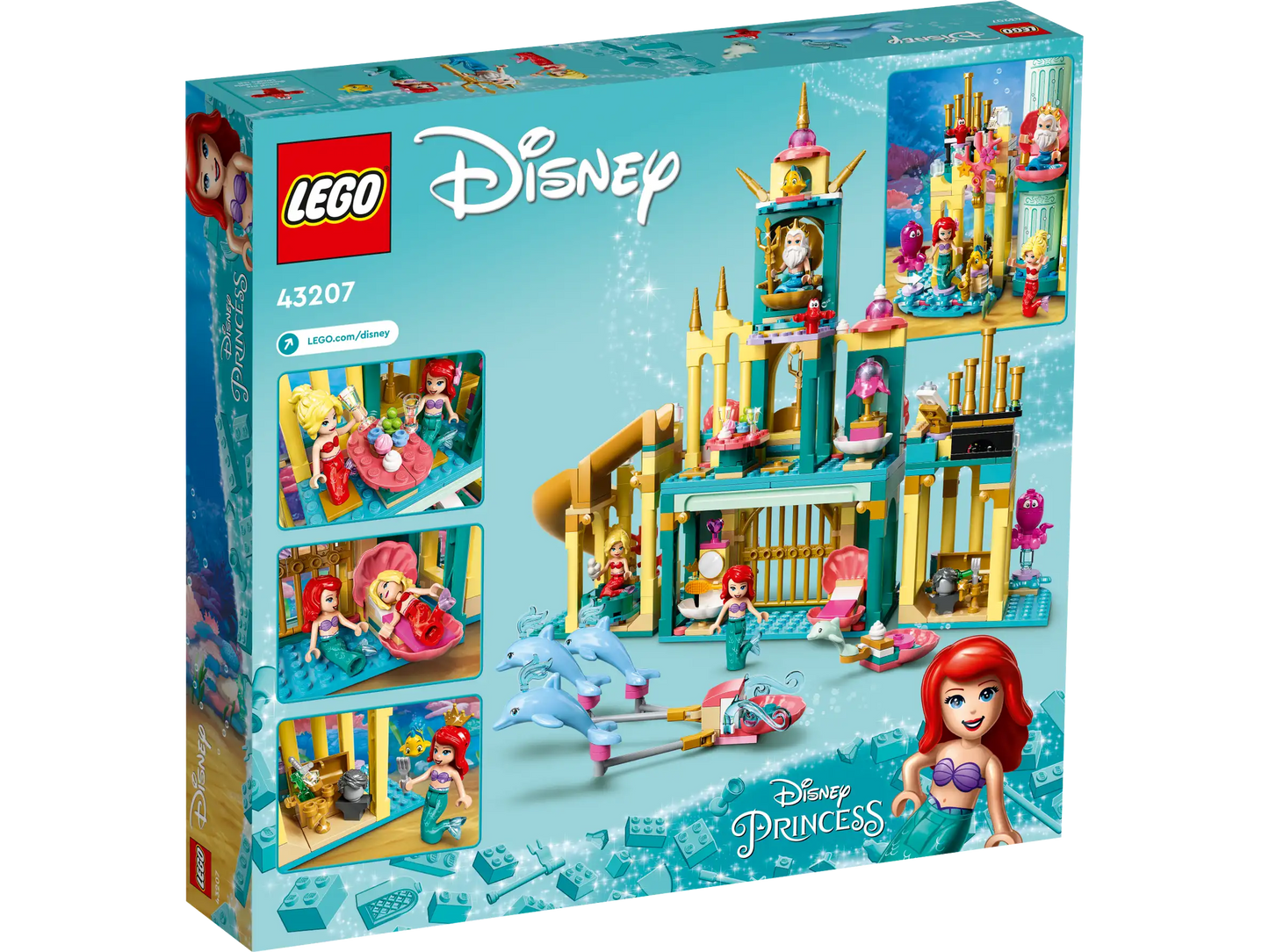 LEGO Disney Arielles Unterwasserschloss (43207)