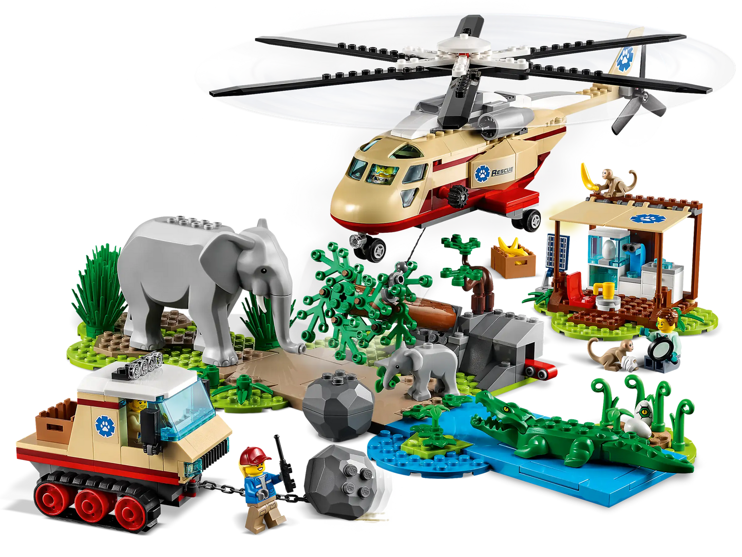 LEGO City Tierrettungseinsatz (60302)