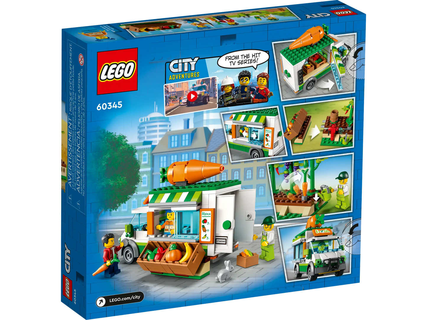 LEGO City Gemüse-Lieferwagen (60345)