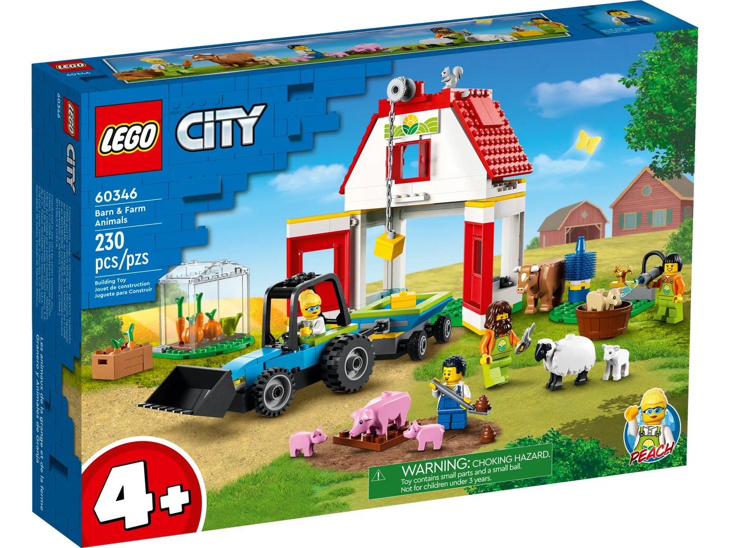 LEGO City Bauernhof mit Tieren (60346)