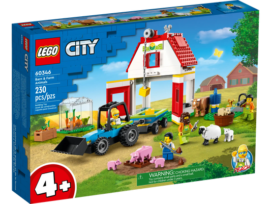 LEGO City Bauernhof mit Tieren (60346)