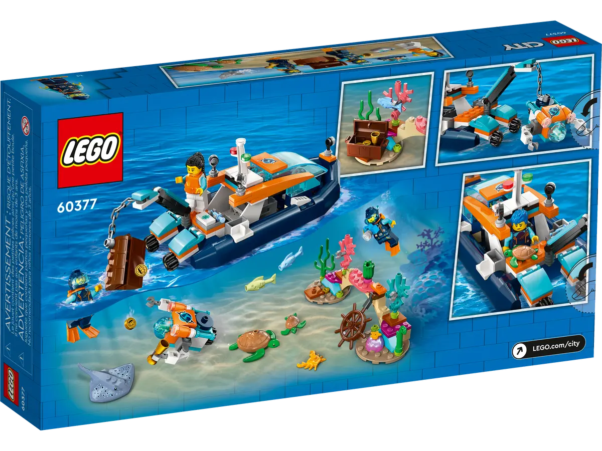 LEGO City Meeresforscher-Boot (60377)