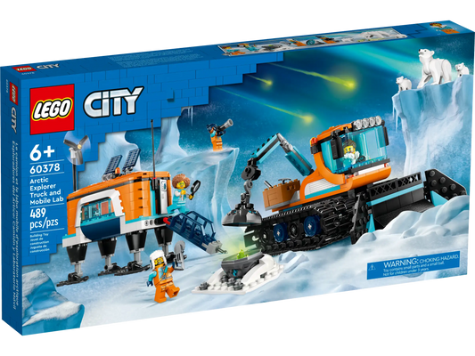 LEGO City Arktis-Schneepflug mit mobilem Labor (60378)