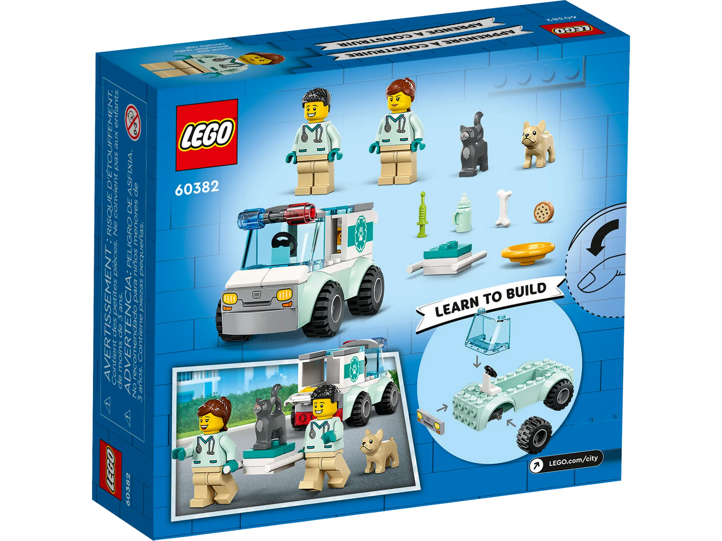 LEGO City Tierrettungswagen (60382)