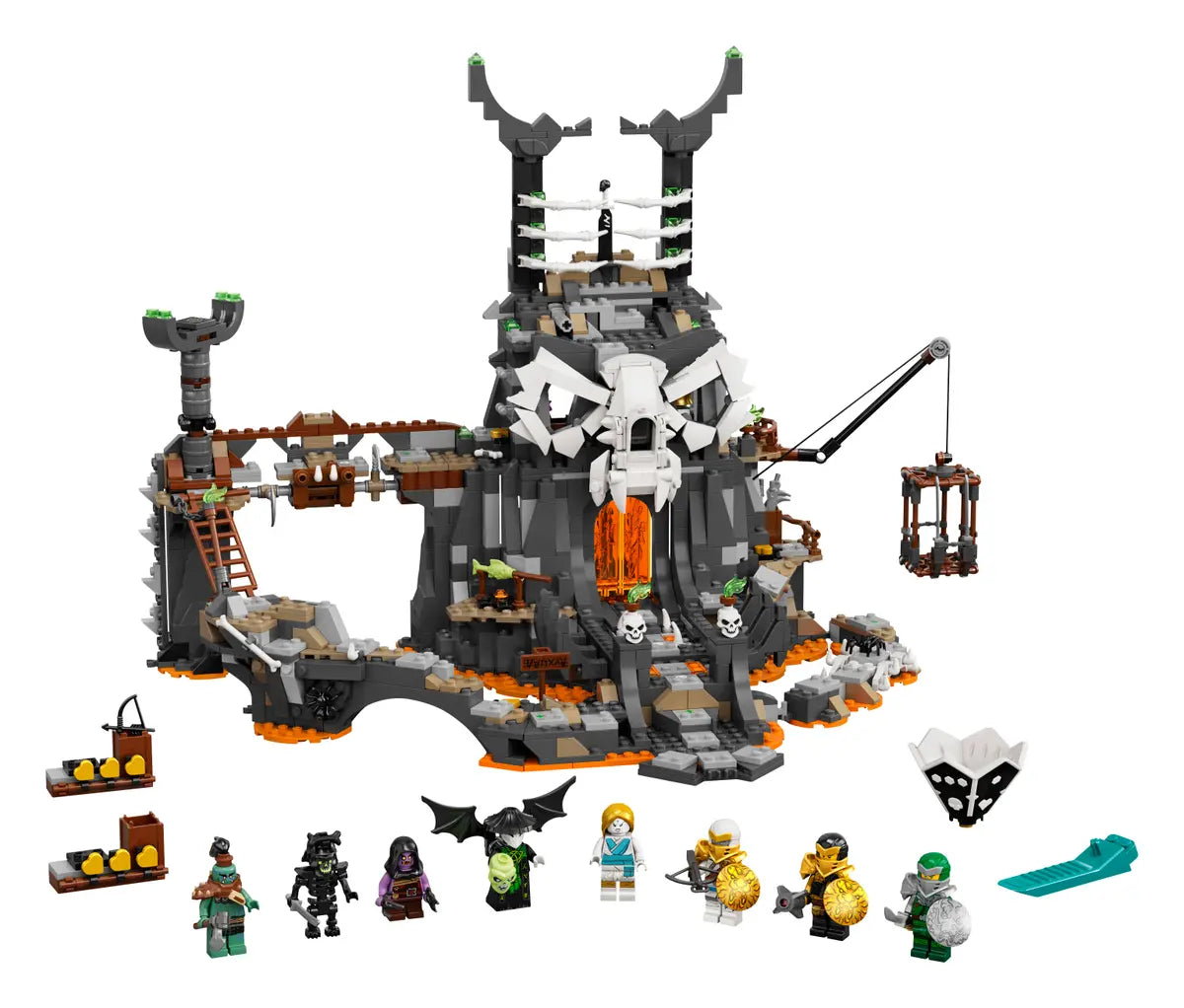 LEGO Ninjago Verlies des Totenkopfmagiers (71722)