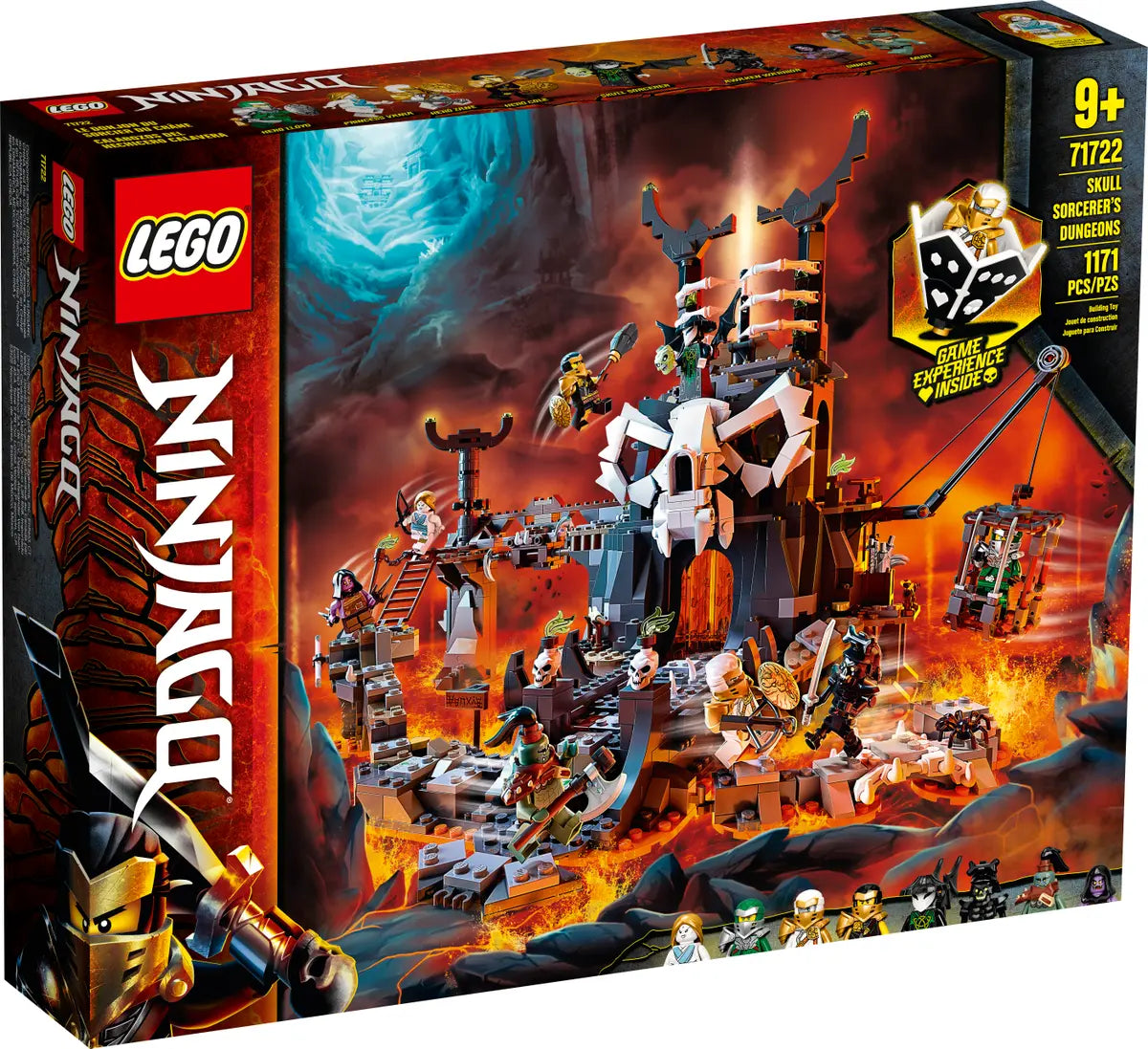 LEGO Ninjago Verlies des Totenkopfmagiers (71722)