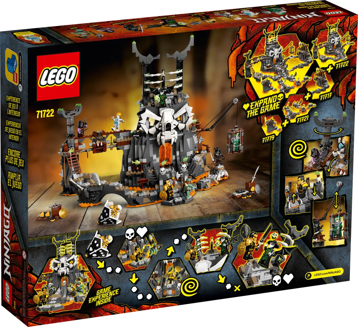 LEGO Ninjago Verlies des Totenkopfmagiers (71722)