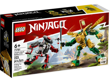 LEGO Ninjago Lloyds Mech-Duell EVO (71781)