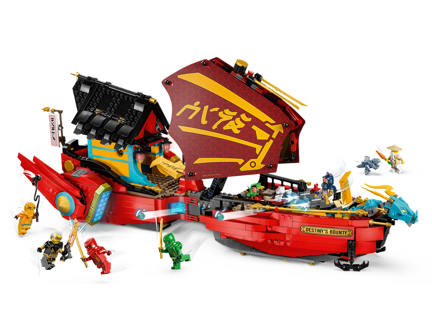 LEGO Ninjago Ninja-Flugsegler im Wettlauf mit der Zeit (71797)