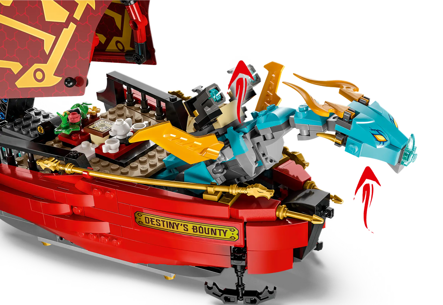 LEGO Ninjago Ninja-Flugsegler im Wettlauf mit der Zeit (71797)