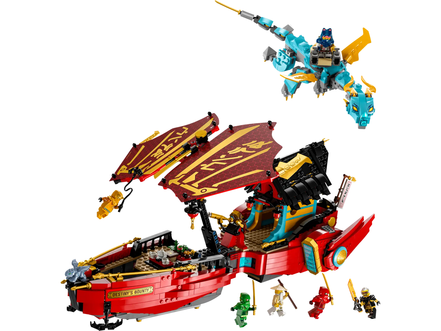 LEGO Ninjago Ninja-Flugsegler im Wettlauf mit der Zeit (71797)