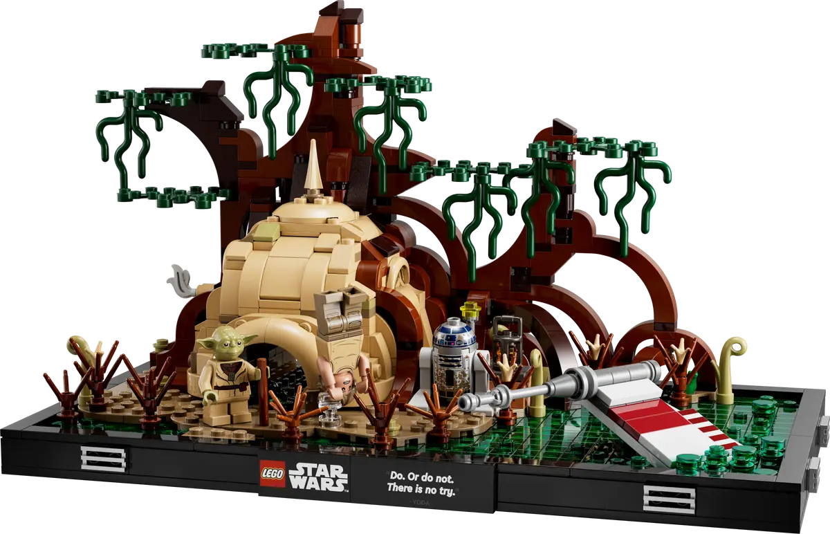 LEGO Star Wars Jedi™ Training auf Dagobah™ – Diorama (75330)