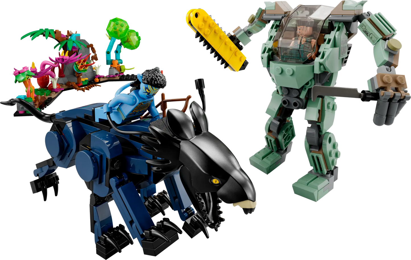 LEGO Avatar Neytiri und Thanator vs. Quaritch im MPA (75571)