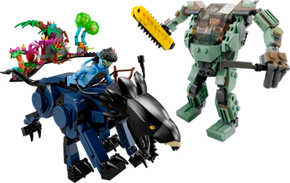 LEGO Avatar Neytiri und Thanator vs. Quaritch im MPA (75571)