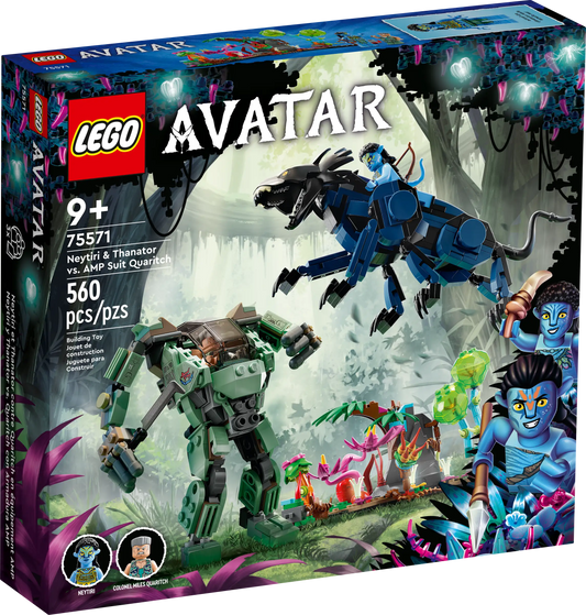 LEGO Avatar Neytiri und Thanator vs. Quaritch im MPA (75571)