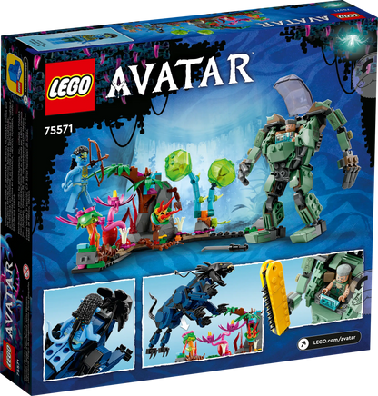 LEGO Avatar Neytiri und Thanator vs. Quaritch im MPA (75571)