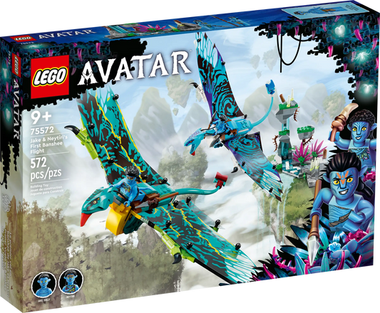 LEGO Avatar Jakes und Neytiris erster Flug auf einem Banshee (75572)