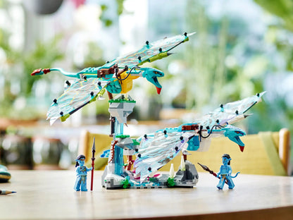 LEGO Avatar Jakes und Neytiris erster Flug auf einem Banshee (75572)