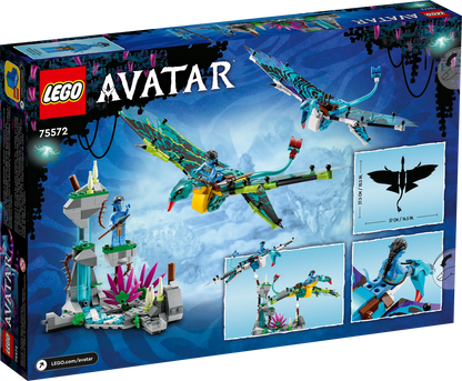 LEGO Avatar Jakes und Neytiris erster Flug auf einem Banshee (75572)