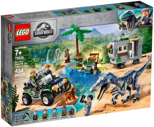 LEGO Jurassic World Baryonyx' Kräftemessen: die Schatzsuche (75935)