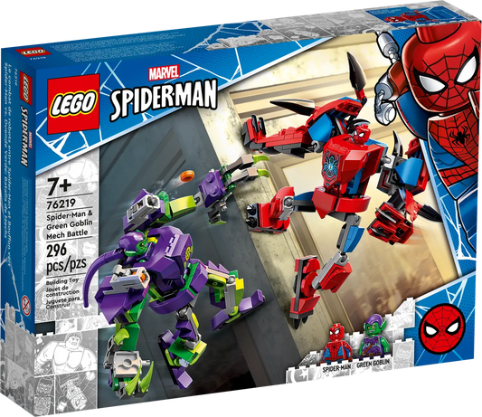 LEGO Marvel Super Heroes Spider-Mans und Green Goblins Mech-Duell (76219)