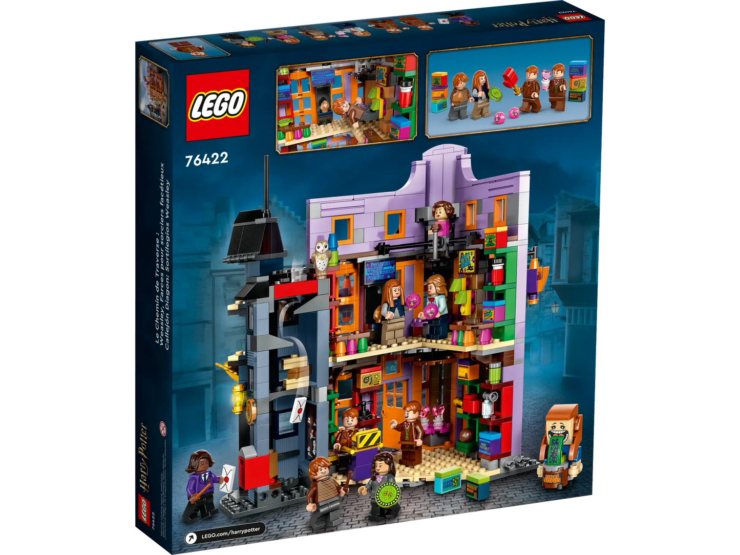 LEGO Harry Potter Winkelgasse™: Weasleys Zauberhafte Zauberscherze (76422)