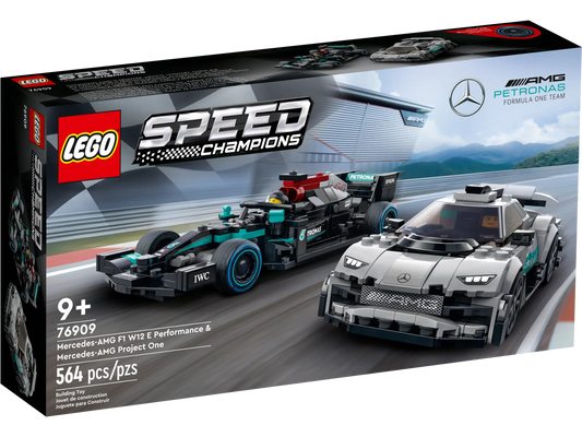 LEGO Speed Champions Mercedes-AMG F1 W12 E Performance & Mercedes-AMG Project One (76909)