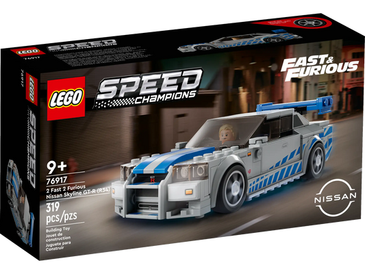 LEGO Speed Champions 2 Fast 2 Furious – Nissan Skyline GT-R (R34) (76917)