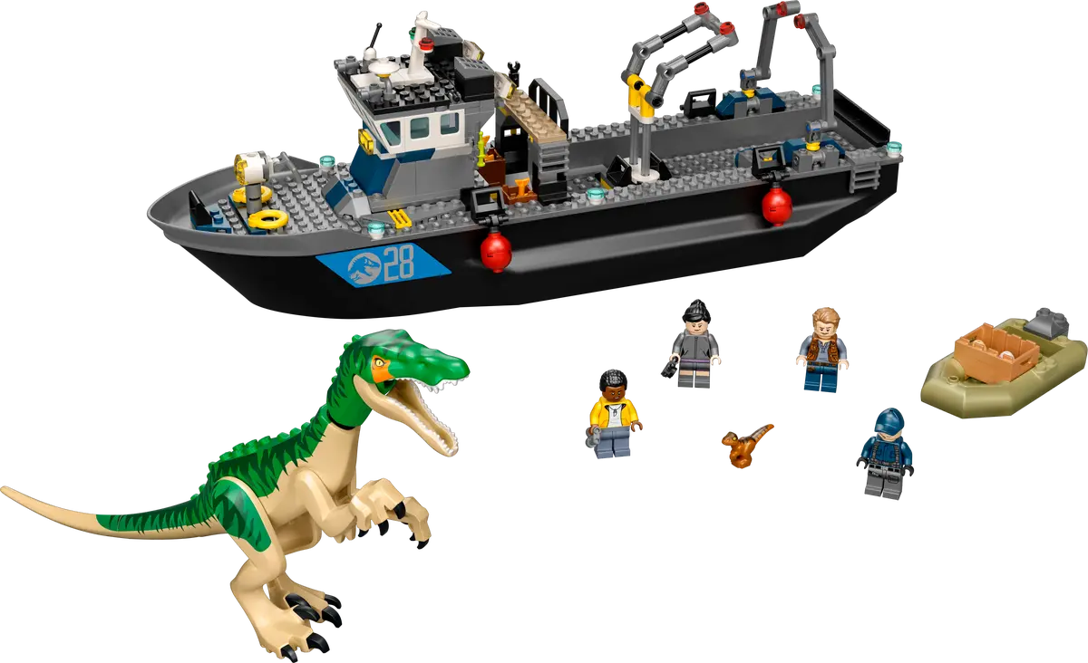 LEGO Jurassic World Flucht des Baryonyx (76942)