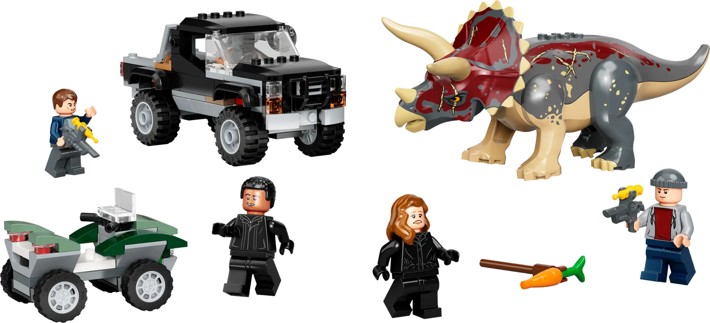 LEGO Jurassic World Triceratops-Angriff (76950)