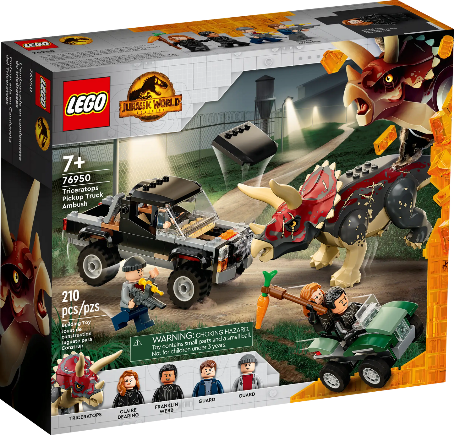 LEGO Jurassic World Triceratops-Angriff (76950)