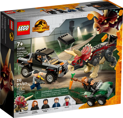 LEGO Jurassic World Triceratops-Angriff (76950)