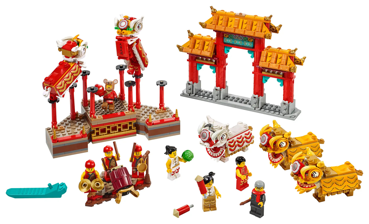 LEGO Chinese New Year Löwentanz (80104)