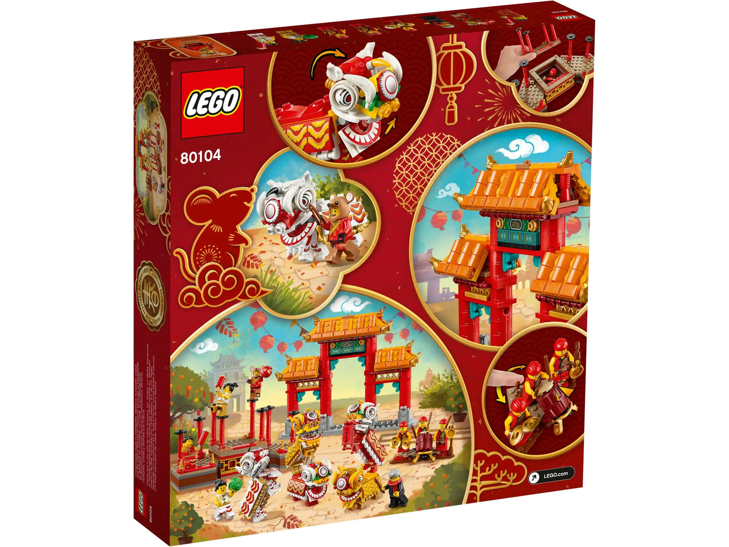 LEGO Chinese New Year Löwentanz (80104)