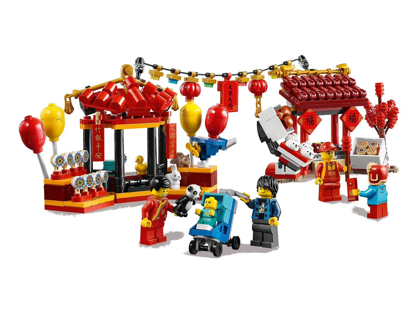 LEGO Chinese New Year Tempelmarkt zum Chinesischen Neujahrsfest (80105)