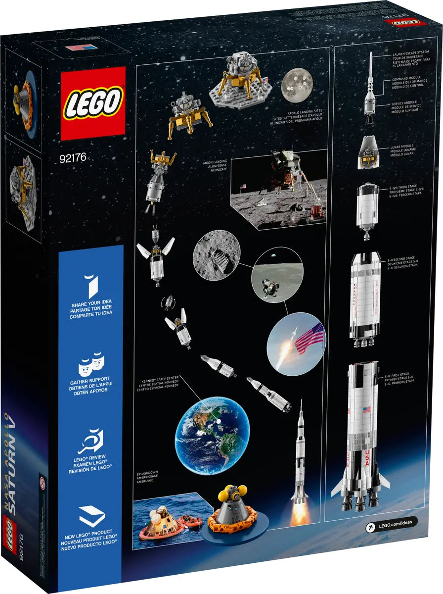 LEGO Ideas LEGO® NASA Apollo Saturn V (92176) (Version 2020 Re-Release)