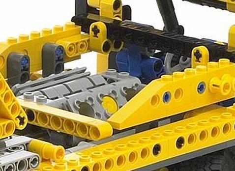 Lego Technik 8421 Pneumatik Kranwagen top XXL Buggymotor+Stickerbogen