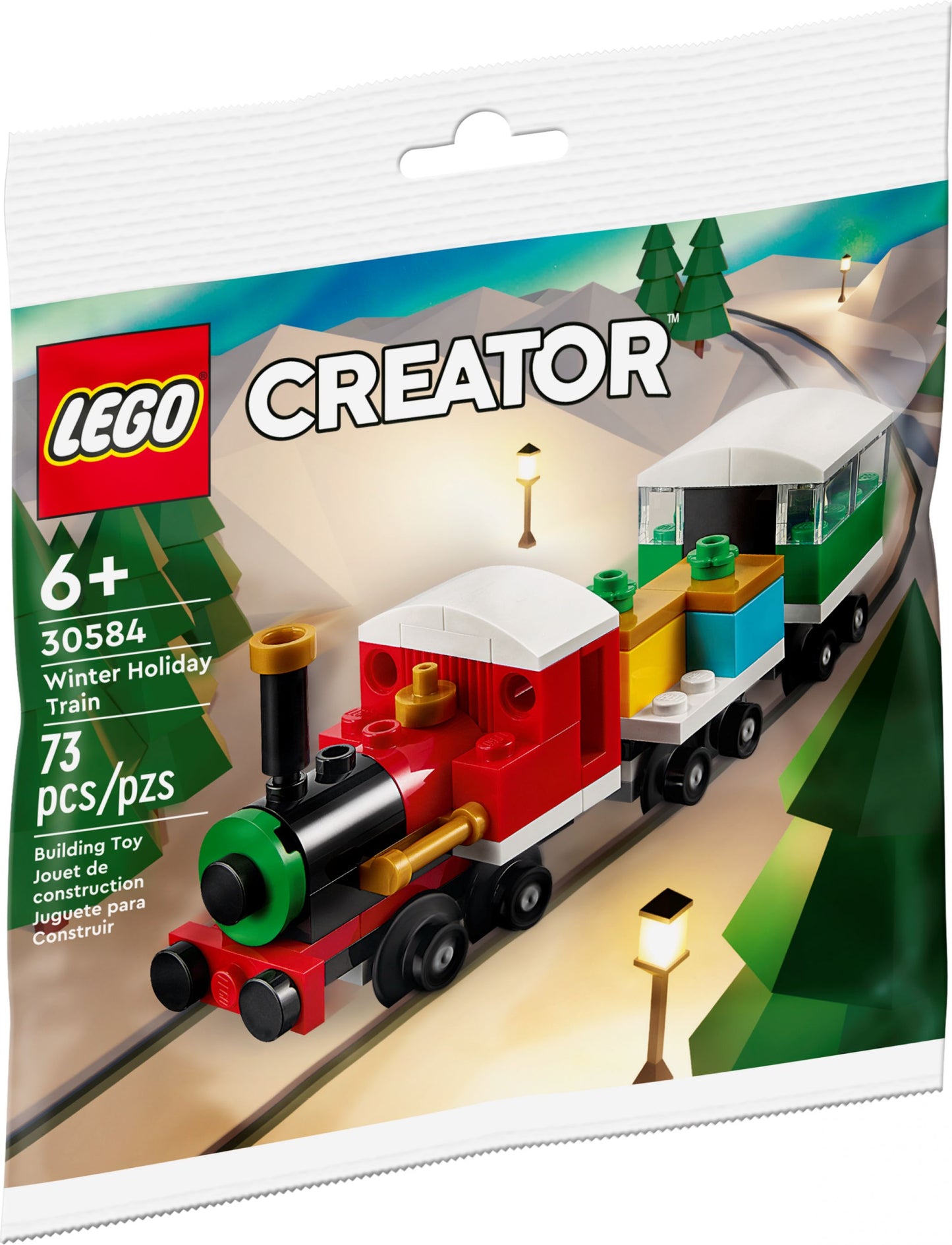 LEGO Creator Winterlicher Weihnachtszug (30584)