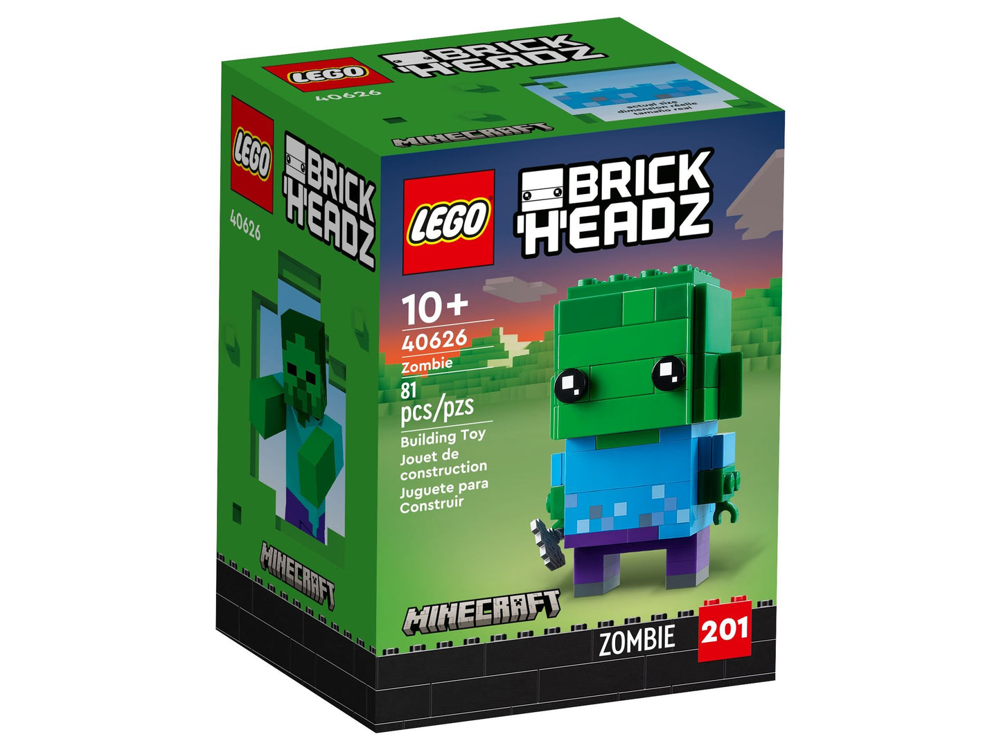 LEGO BrickHeadz Minecraft Zombie (40626)